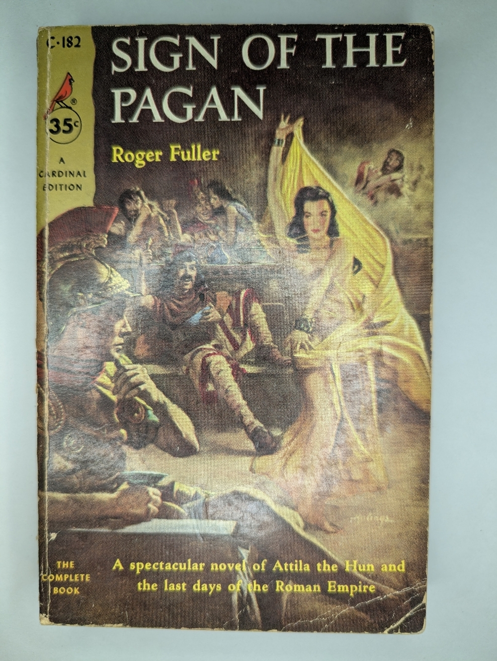 📚 Sign of the Pagan by Roger Fuller - 1954 Vintage Rare Pocket Book 📖